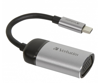 Przejściówka Verbatim USB-C - VGA 0,1m